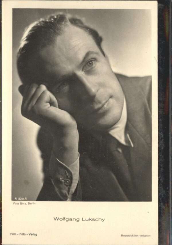 Verlag Film-Foto-Verlag Nr. Wolfgang Lukschy A 3704/1