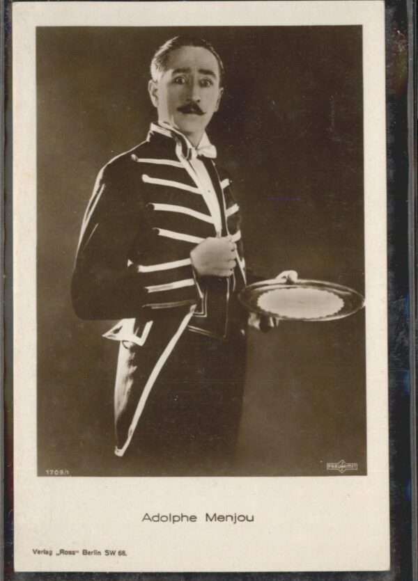 Verlag Ross Nr. Adolphe Menjou 1709/1