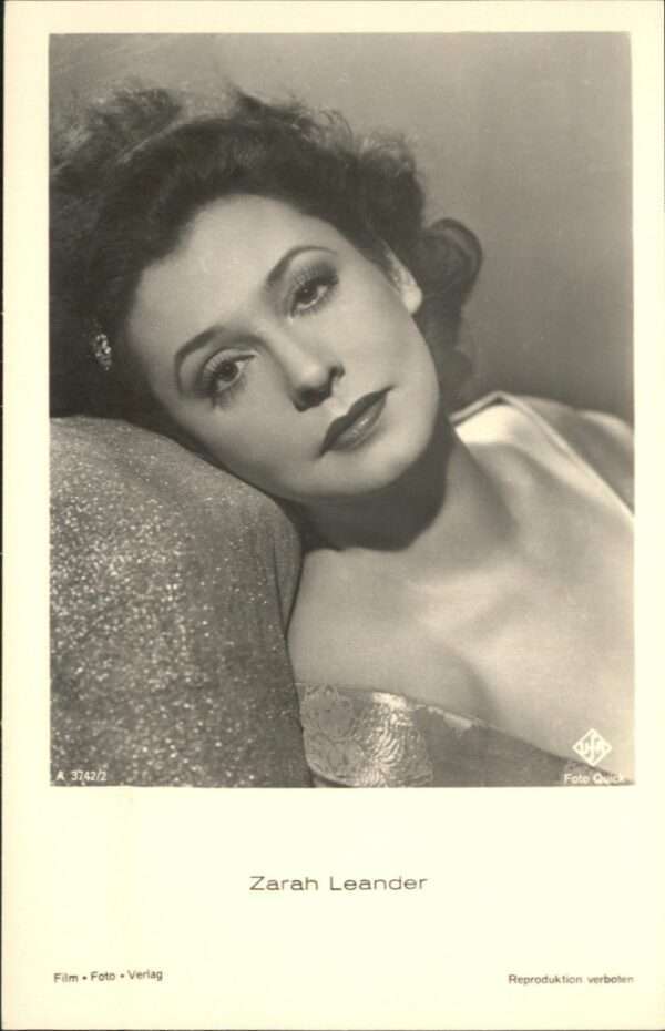 Verlag Film-Foto-Verlag Nr. Zarah Leander A 3742/2