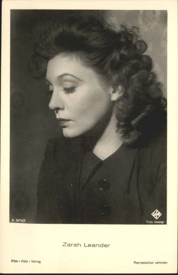 Verlag Film-Foto-Verlag Nr. Zarah Leander A 3474/2