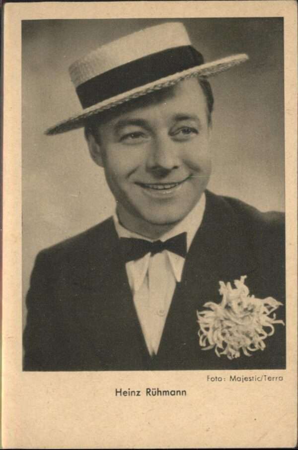 Schauspieler Heinz Rühmann Hutmode