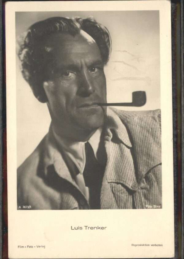 Verlag Film-Foto-Verlag Nr. Luis Trenker Pfeife A 3673/1