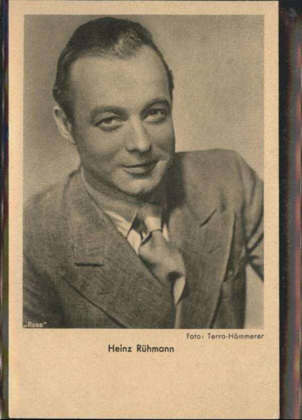 Verlag Ross Nr. Heinz Rühmann