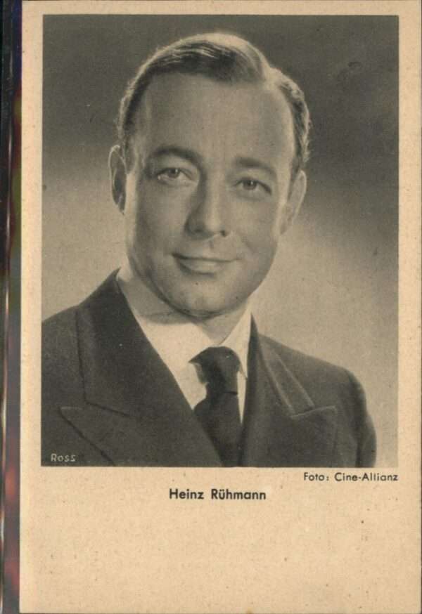 Verlag Ross Nr. Heinz Rühmann