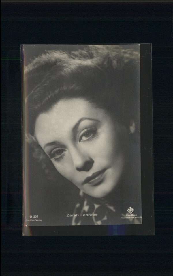 Verlag Film-Foto-Verlag Nr. Zarah Leander G 203