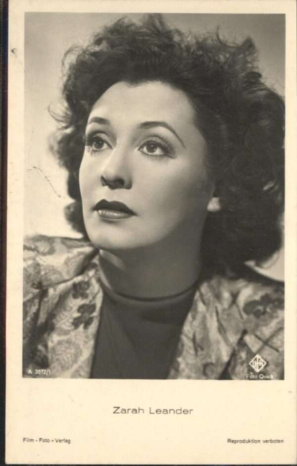 Verlag Film-Foto-Verlag Nr. Zarah Leander A 3872/1