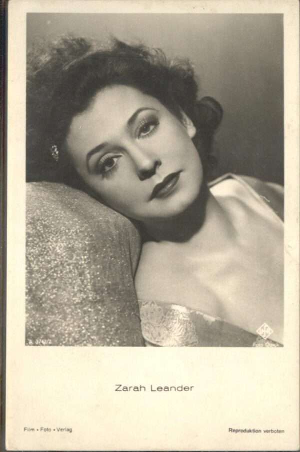Verlag Film-Foto-Verlag Nr. Zarah Leander A 3742/2