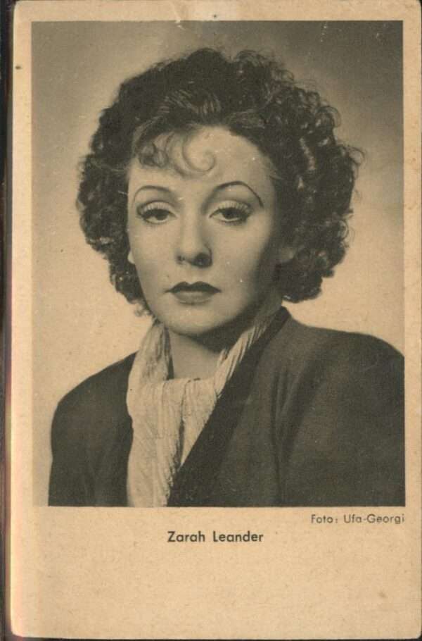 Schauspieler Zarah Leander