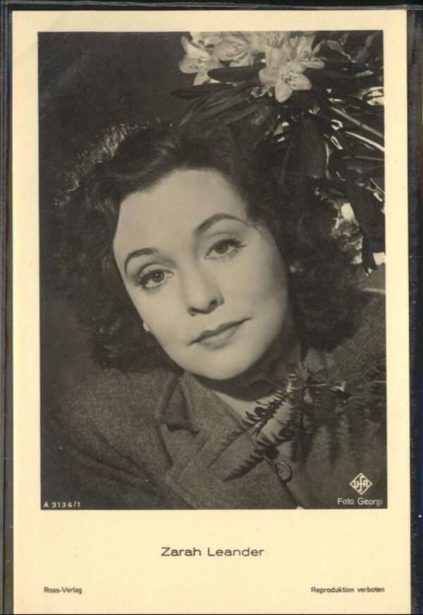 Verlag Ross Nr. Zarah Leander A 3136/1