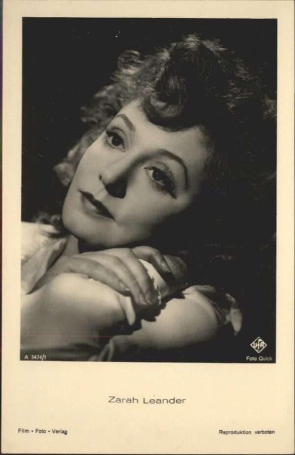 Verlag Film-Foto-Verlag Nr. Zarah Leander A 3474/1
