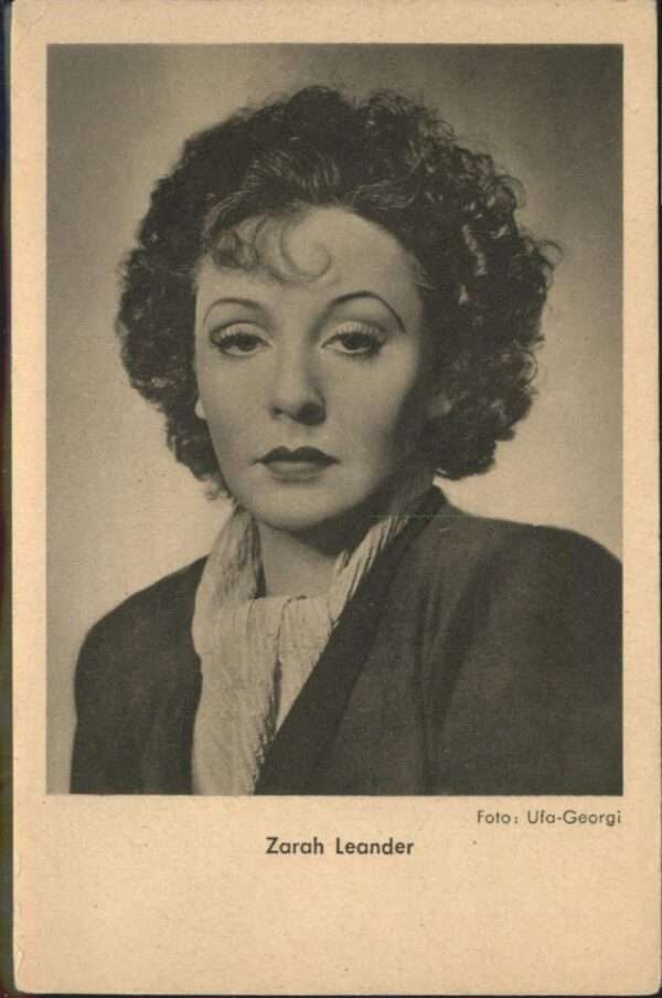 Schauspieler Zarah Leander