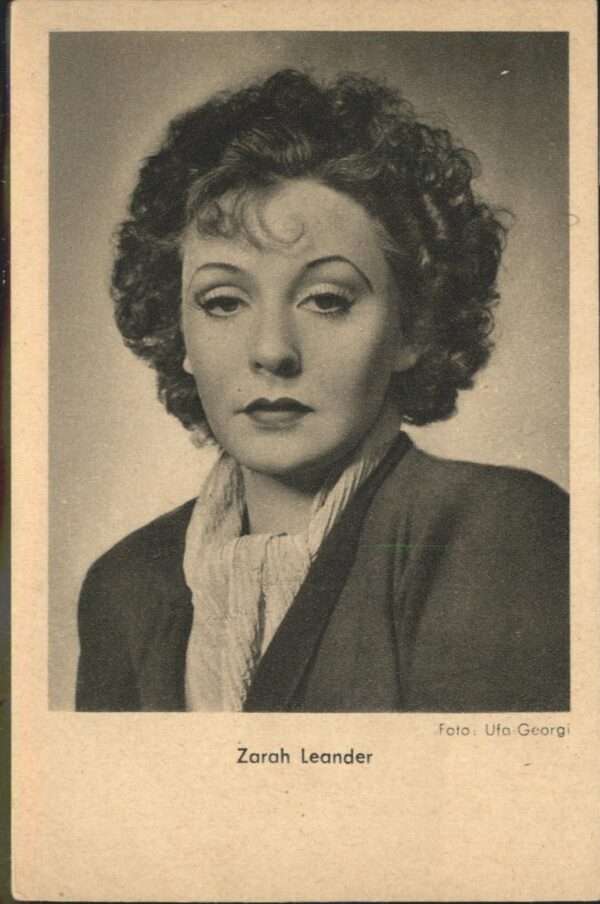 Schauspieler Zarah Leander