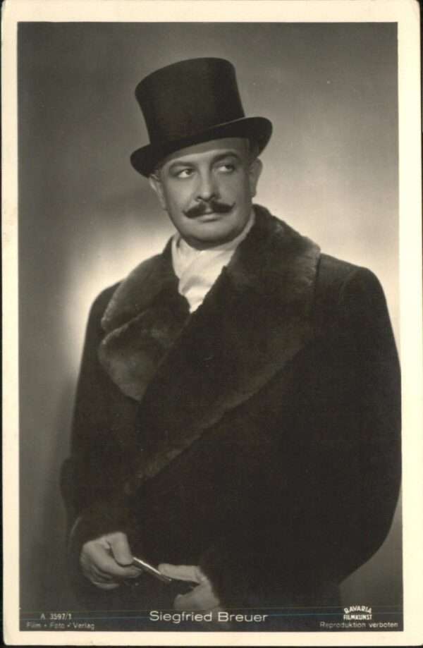 Verlag Film-Foto-Verlag Nr. Siegfried Breuer Zylinder A 3597/1