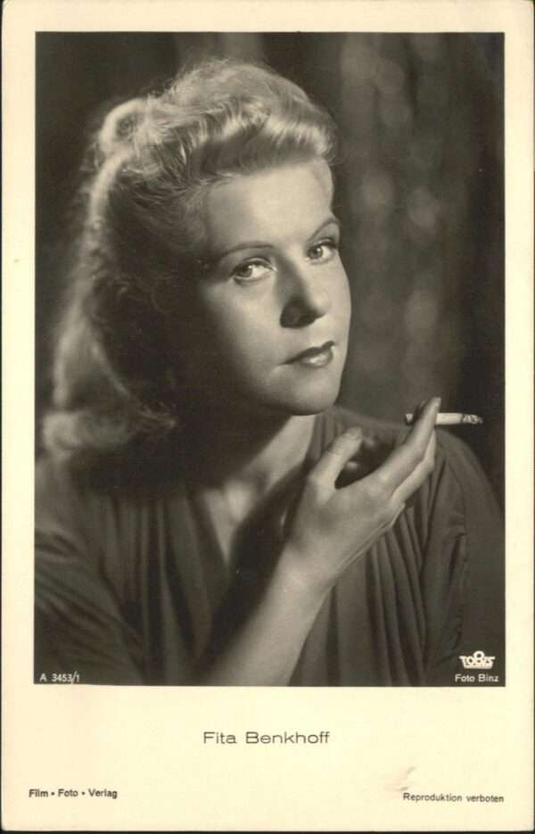 Verlag Film-Foto-Verlag Nr. Fita Benkhoff Zigarette A 3453/1