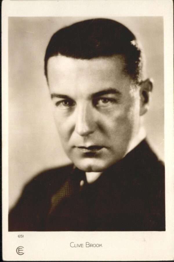 Schauspieler Clive Brook