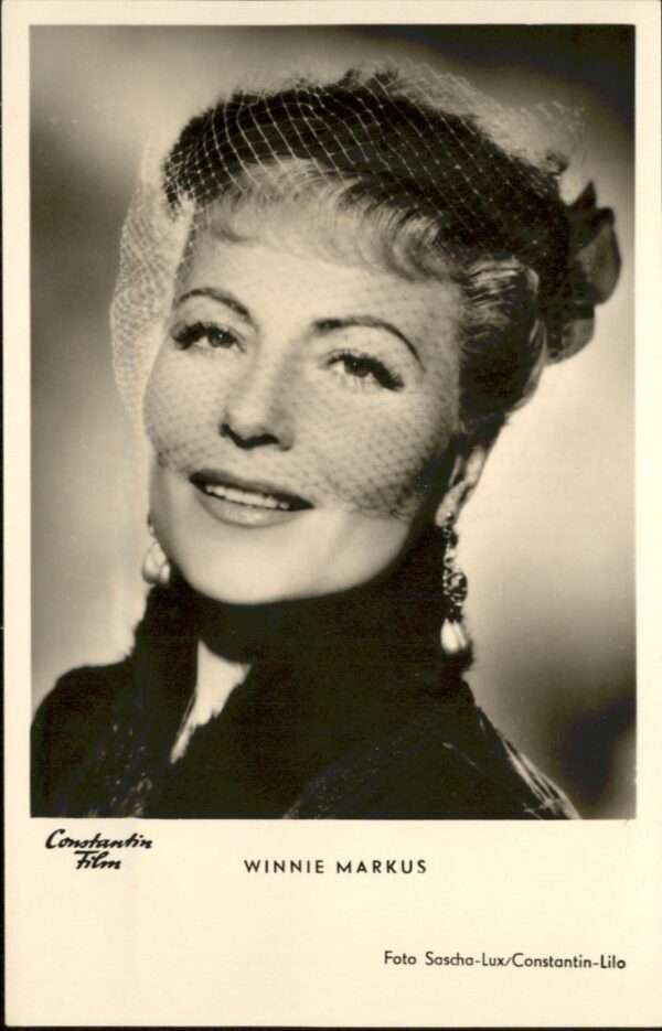 Schauspieler Winnie Markus