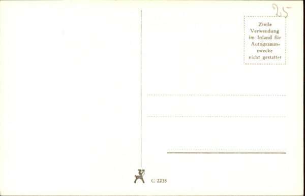 Verlag Film-Foto-Verlag Nr. Ernst von Klipstein A 3858/1 – Bild 2