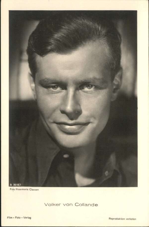 Verlag Film-Foto-Verlag Nr. Volker von Collande A 3618/1