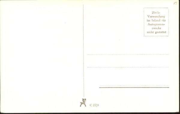 Verlag Film-Foto-Verlag Nr. Ernst von Klipstein A 3858/1 – Bild 2