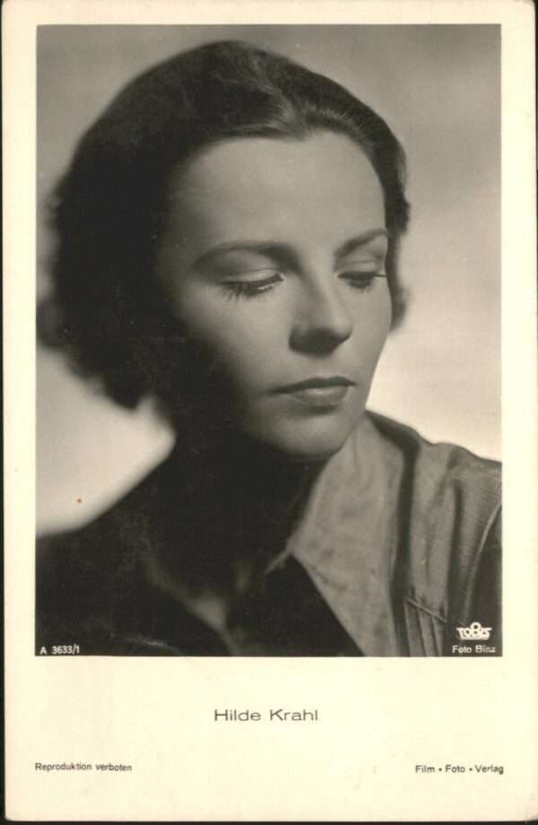 Verlag Film-Foto-Verlag Nr. Hilde Krahl A 3633/1