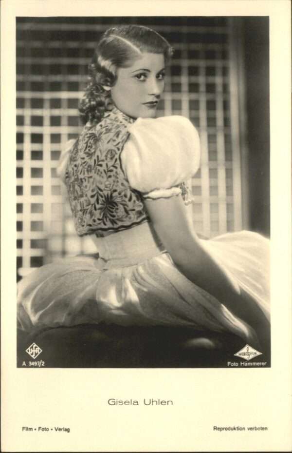Verlag Film-Foto-Verlag Nr. Gisela Uhlen A 3497/2