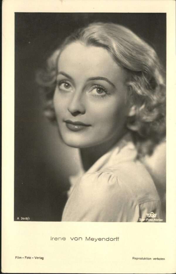 Verlag Film-Foto-Verlag Nr. Irene von Meyendorff A 3449/1