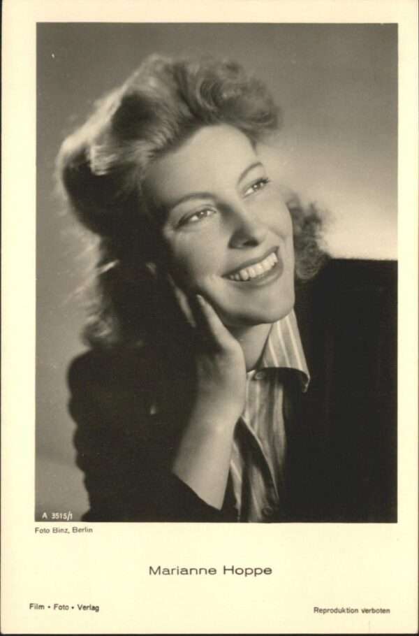 Verlag Film-Foto-Verlag Nr. Marianne Hoppe A 3515/1