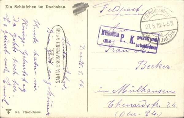 Soldatenleben Dachsbau – Bild 2