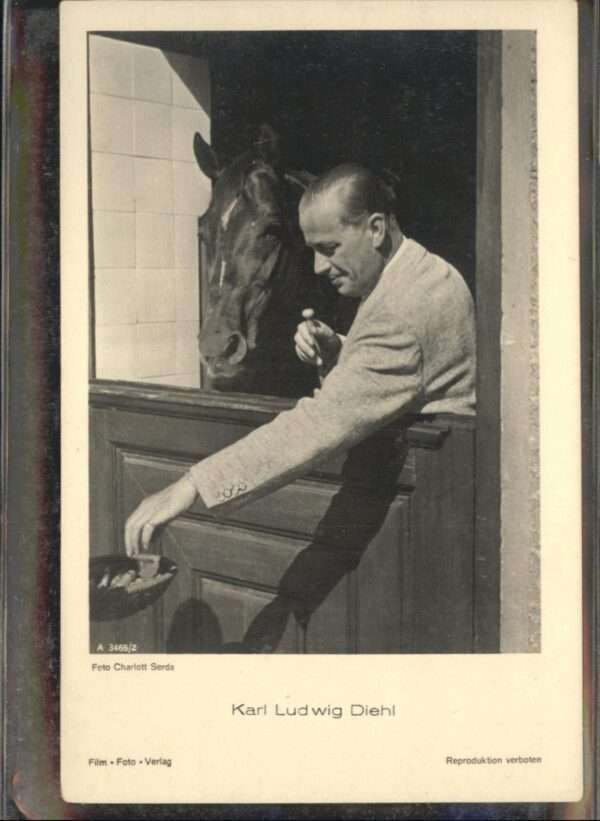 Verlag Film-Foto-Verlag Nr. Karl Ludwig Diehl A 3466/2 Pferd