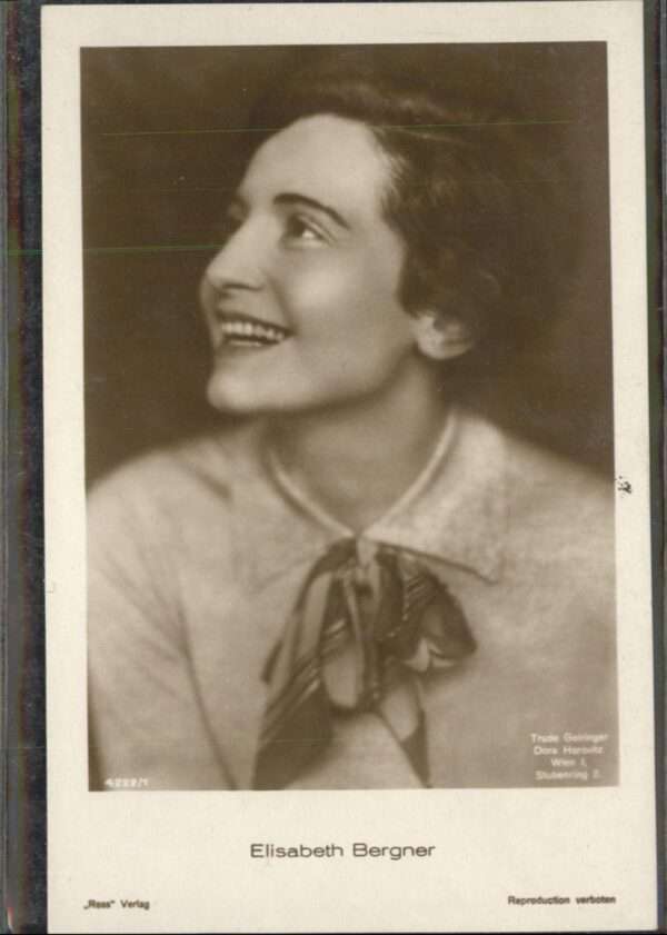 Verlag Ross Nr. Elisabeth Bergner 4222/1