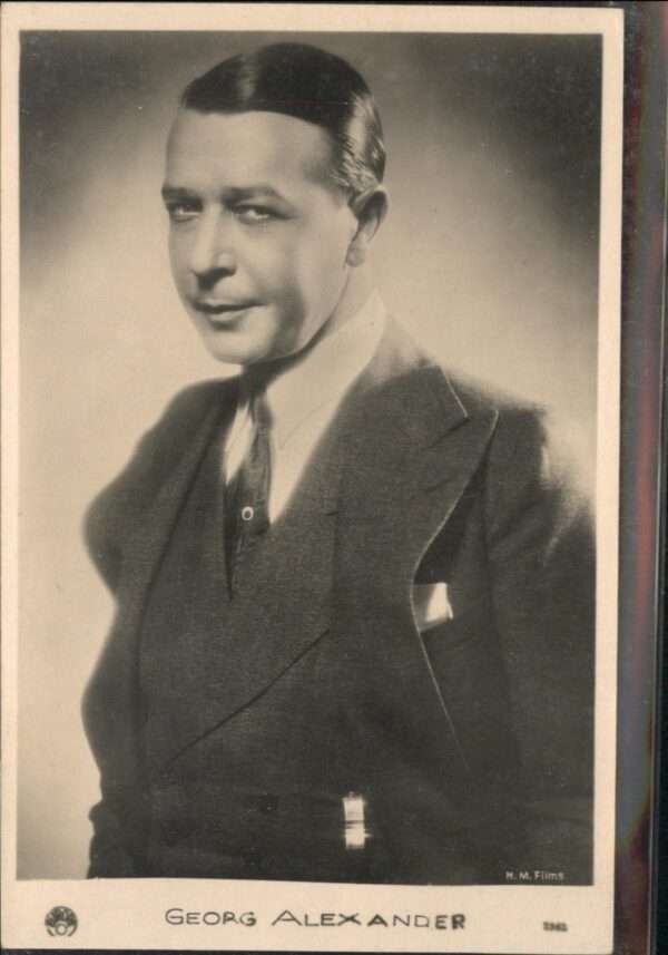 Schauspieler Georg Alexander