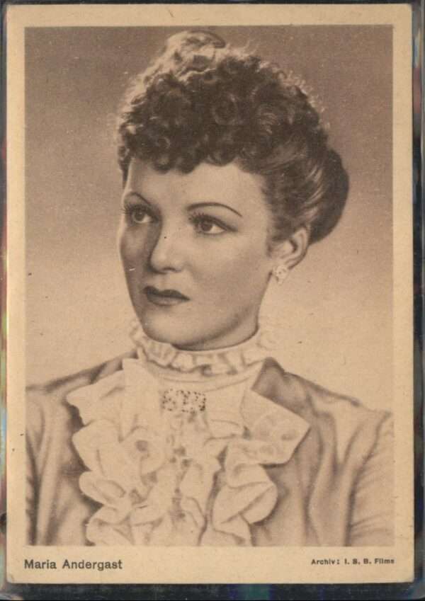 Schauspieler Maria Andergast