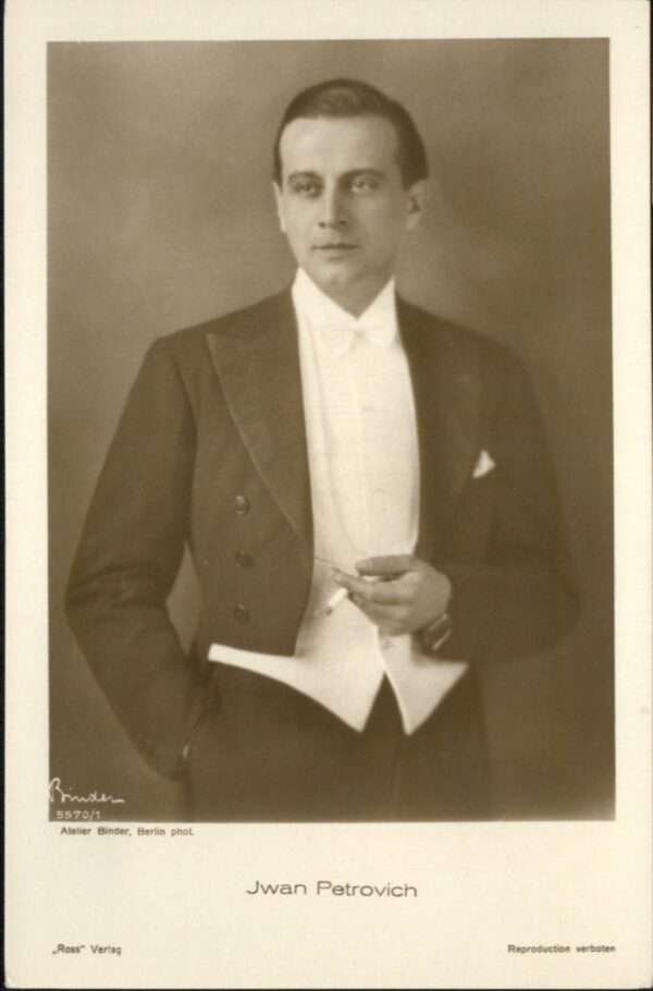 Verlag Ross Nr. Jwan Petrovich Zigarette 5570/1