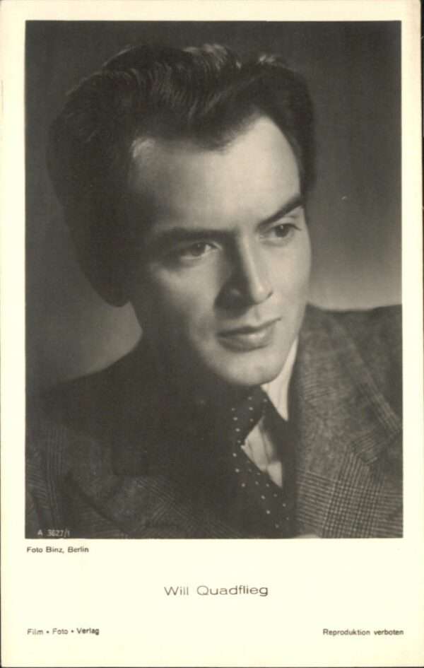 Verlag Film-Foto-Verlag Nr. Will Quadflieg A 3627/1
