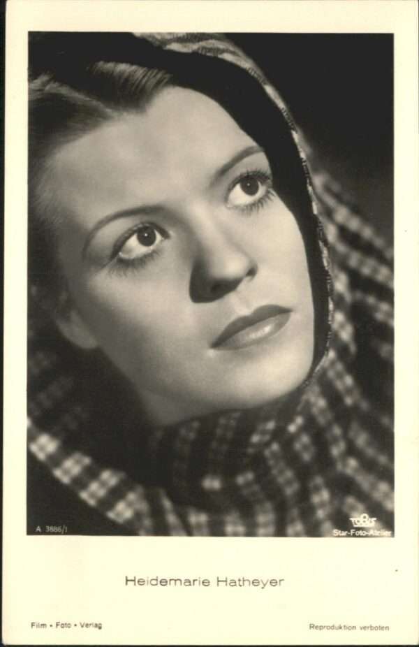 Verlag Film-Foto-Verlag Nr. Heidemarie Hatheyer A 3886/1