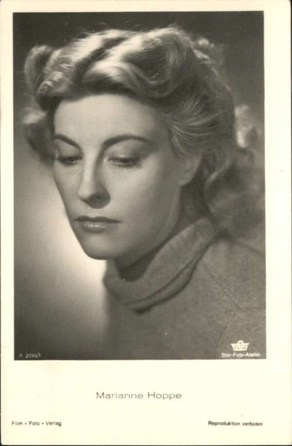 Verlag Film-Foto-Verlag Nr. Marianne Hoppe A 3890/1