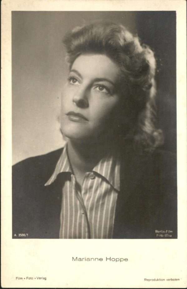 Verlag Film-Foto-Verlag Nr. Marianne Hoppe A 3586/1