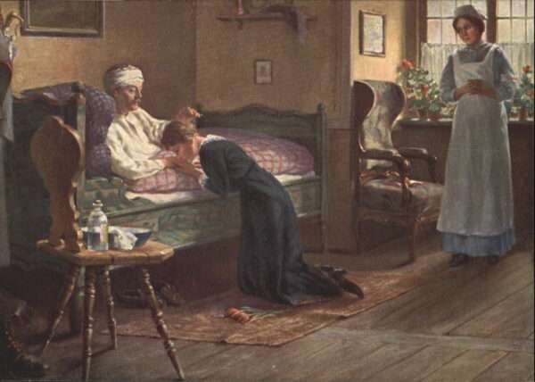 Kuenstlerkarte Gustav Salinger Die Tochter