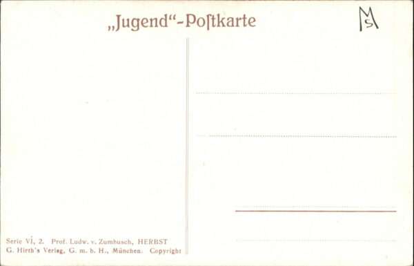 Kuenstlerkarte Zumbusch Herbst – Bild 2