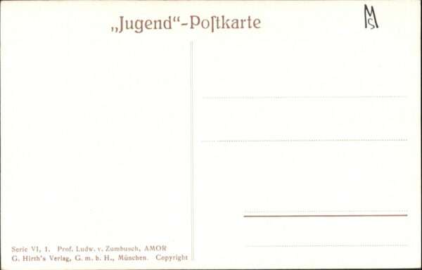 Kuenstlerkarte Zumbusch Amor – Bild 2