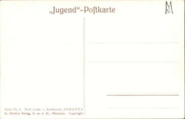 Kuenstlerkarte Zumbusch Johanna – Bild 2