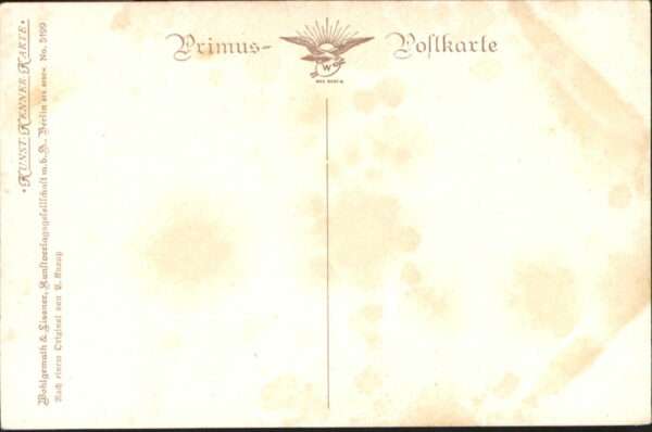 Kuenstlerkarte P. Knautz Mutterglück – Bild 2