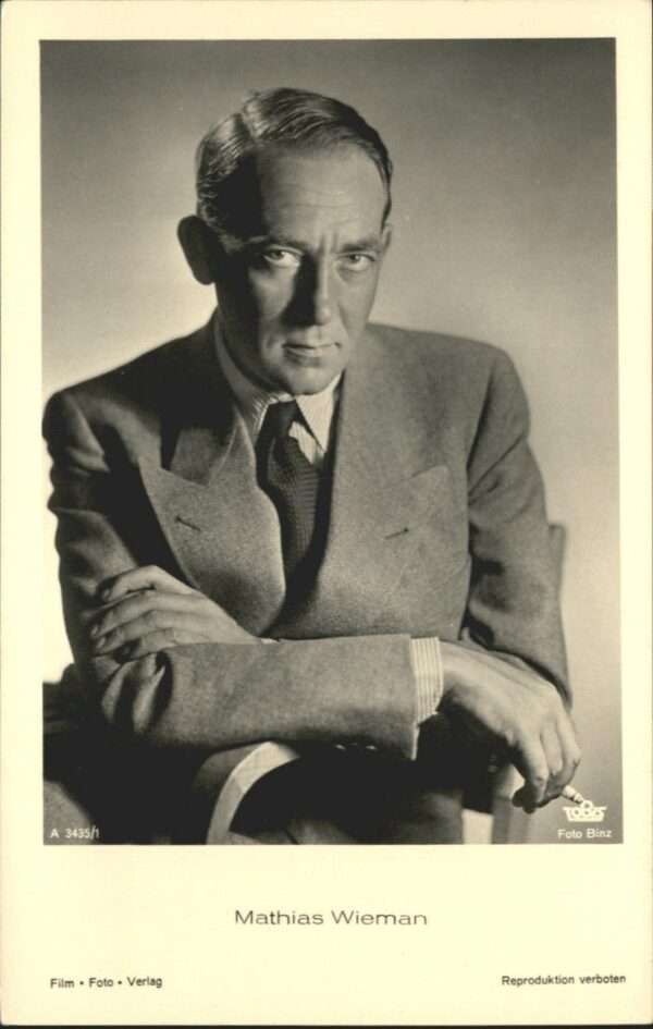 Verlag Film-Foto-Verlag Nr. Mathias Wieman Zigarette A 3435/1