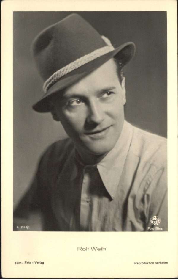 Verlag Film-Foto-Verlag Nr. Rolf Weih Hutmode A 3514/1