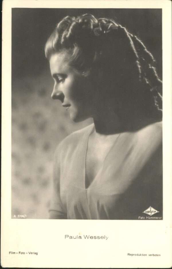 Verlag Film-Foto-Verlag Nr. Paula Wessely A 3706/1