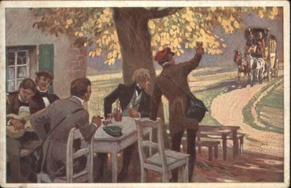 BDD Ausland Paul Hey Volksliederkarte Nr. 33