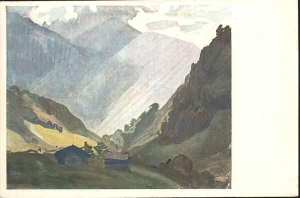 Kuenstlerkarte Albert W. Lichtbild Tal