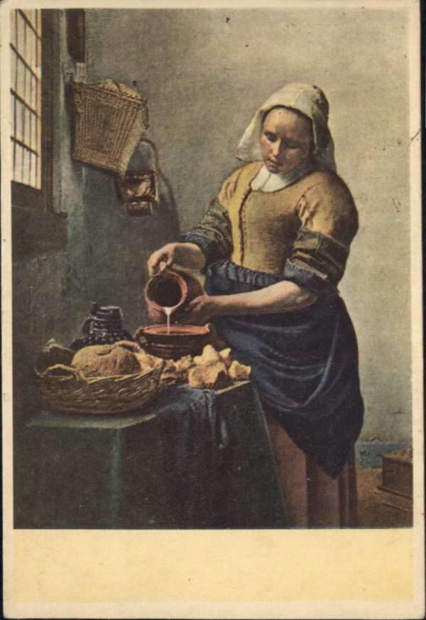 Trachten Holland Vermeer la Laitiere