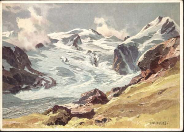 Kuenstlerkarte Hanns Maurus Bernina