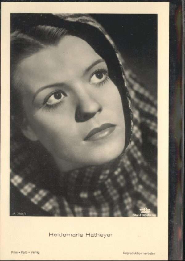 Verlag Film-Foto-Verlag Nr. Heidemarie Hatheyer A 3886/1